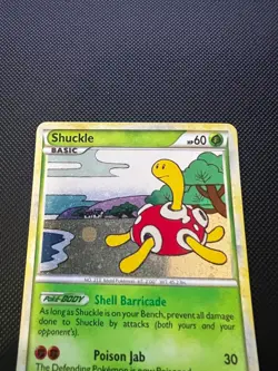 Shuckle 11/123 Holo Rare HeartGold & SoulSilver Pokemon TCG 2010 - Image 4