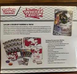 White Flare Pokemon Center Elite Trainer Box PC ETB - Image 4