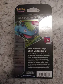 Pokemon TCG V Battle Deck - Venusaur Factory Sealed 820650808395 - Image 2