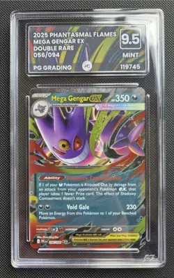 Pokemon TCG Mega Gengar EX 056/094 - Phantasmal Flames Holo PG 9.5 Mint - Image 1