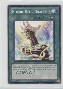 Nordic Relic Draupnir 1st Ed. YuGiOh Storm of Ragnarok #STOR-EN045 READ - Image 1