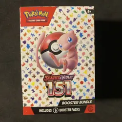 Pokemon Scarlet & Violet 151 Booster Bundle Box Mew English TCG - Image 1