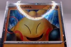 Makuhita Fart Swirl LEFT Side (Cosmos Holo) Promo 068 Pokemon Near Mint - Image 4