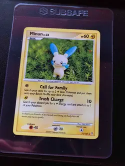 MINUN 71/147 SUPREME VICTORS PLATINUM 2009 LW POKEMON TCG - Image 1