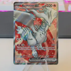 Reshiram EX 158/86 Pokemon TCG Ultra Rare White Flare Holo NM - Image 1
