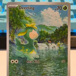 Deerling 91/86 White Flare Illustration Rare Pokemon TCG - Image 2