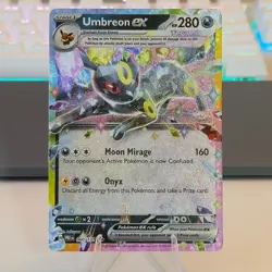 Umbreon EX Pokemon TCG 60/131 Holo Double Rare Prismatic Evolutions - Image 1