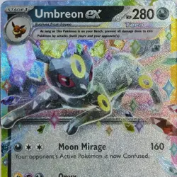Umbreon EX Pokemon TCG 60/131 Holo Double Rare Prismatic Evolutions - Image 2
