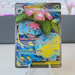 Mega Venusaur EX 155/132 NM Ultra Rare Pokemon TCG Mega Evolution - Image 1