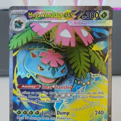 Mega Venusaur EX 155/132 NM Ultra Rare Pokemon TCG Mega Evolution - Image 2