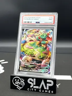 Pokemon Snorlax VMAX 2020 Sword & Shield 142/202 PSA 9 - Image 1