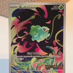 Bulbasaur 133/132 Mega Evolution 2025 Pokemon TCG Stamped Promo NM - Image 2