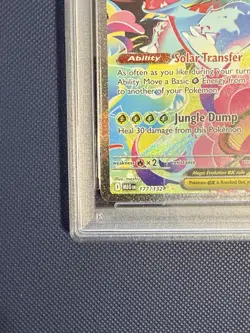 2025 POKEMON MEG EN-MEGA EVOLUTION 177 MEGA VENUSAUR EX SIR PSA 10 - Image 4