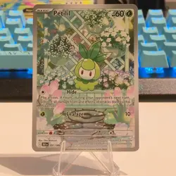 Petilil 091/086 NM Illustration Rare EN Pokemon TCG Black Bolt - Image 1