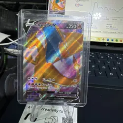 Charizard V SWSH050 Full Art Holo Pokemon Promo NM/MT - Image 1