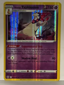 Hisuian Typhlosion Holo 052/189 SWSH10: Astral Radiance NM Pokemon Fast Ship - Image 1