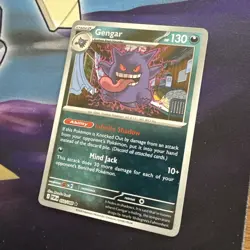 Gengar 050/088 POR Reverse Holo Rare NM Perfect Order 2026 Pokemon TCG - Image 2