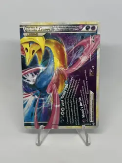 Pokemon Darkrai & Cresselia Legend 100/102 Triumphant Holo Heavily Played - Image 1