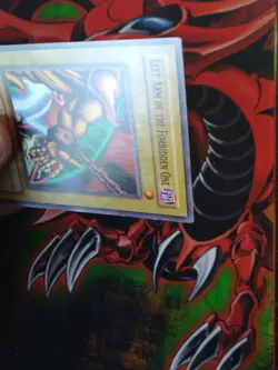 Left Arm of the Forbidden One - DB1-EN138 - Common - Unlimited Edition Yugioh LP - Image 2