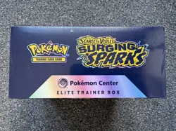 Pokemon TCG Surging Sparks Pokemon Center Elite Trainer Box ETB - SEALED - Image 3