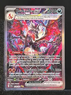 Carte Pokemon Dracaufeu EX 234/091 EV4.5 Destinees de Paldea PAF - Image 1