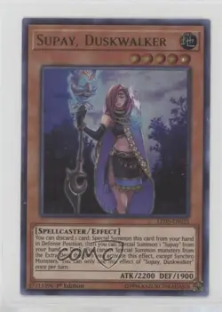 Supay Duskwalker 1st Ed. YuGiOh Legendary Duelists: Immortal Destiny #LED5-EN025 - Image 1