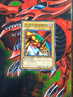 Left Arm of the Forbidden One - DB1-EN138 - Common - Unlimited Edition Yugioh LP - Image 1