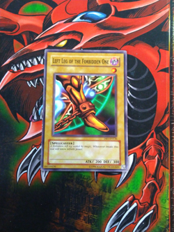 Left Leg of the Forbidden One - DB1-EN136 - Common - Unlimited Edition Yugioh MP - Image 1