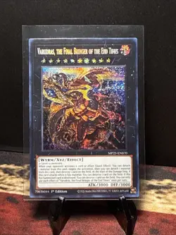 Yugioh Varudras the Final Bringer of the End Times MP25-EN070 1st Edition Holo - Image 1