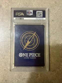 Bandai Portgas D. Ace OP13-119 Carrying on His Will Alt Art Foil PSA 10 - Image 2
