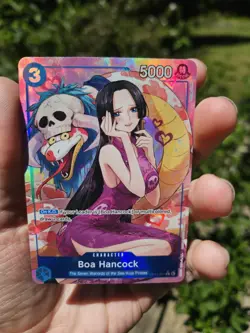 Boa Hancock (Alternate Art) OP13-051 Carrying On His Will Foil - Image 1