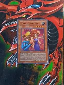 Toon Gemini Elf - DL6-EN001 - Super Rare - Limited Edition Yugioh LP - Image 1