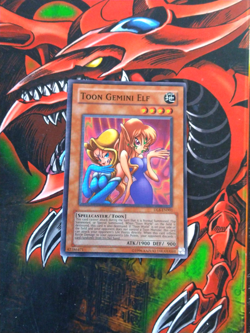 Toon Gemini Elf - DL6-EN001 - Super Rare - Limited Edition Yugioh LP - Image 1