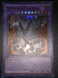 Yugioh! - Guardian Chimera - RA02-EN023 - Super Rare - 1'st Edition - NM/M - Image 1