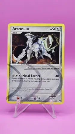 Pokemon Arceus Lv. 100 AR9 Platinum Holo Rare Pokemon Card TCG | NM - Image 1
