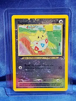 Pokemon Southern Islands #4/18 Togepi Reverse Holo Foil Card LP Light Play - Image 1