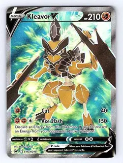 Kleavor V SWSH248 Sword & Shield Black Star Promos Ultra Rare NM Pokemon TCG - Image 1
