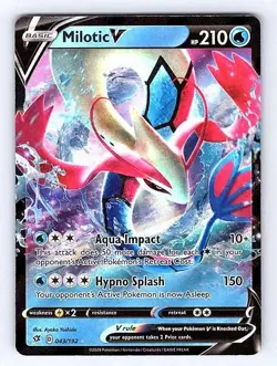 Milotic V 043/192 Rebel Clash Ultra Rare NM Pokemon TCG - Image 1