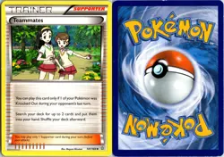 Teammates 141/160 Uncommon Primal Clash Pokemon Moderately Played - Image 3