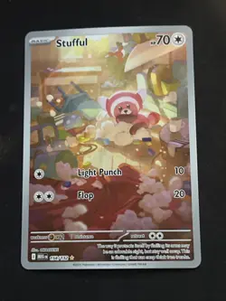 Stufful Full Art - 154/132 (IR) - Illustration Rare Pokemon Mega Evolution - Image 1