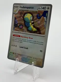 Pokemon Dudunsparce Master Ball Pattern Rare Prismatic Evolutions 080/131 - Image 2