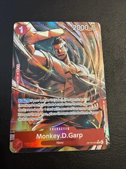 Monkey D Garp OP13-016 (R) One Piece Card Carrying On His Will NM English TCG - Image 1