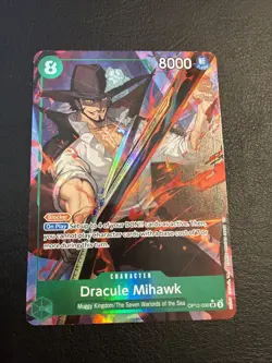 Dracule Mihawk Alt Art OP12-030 SR Legacy of the Master One Piece English - Image 1