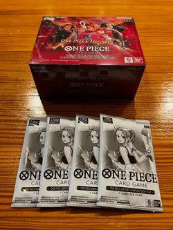 1x Extra Booster: One Piece TCG Heroines Edition Box (EB-03) w/ 4x Dash Pack - Image 1
