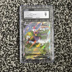Pokemon TCG Chilling Reign Tornadus v Full Alt Art Rare Card 185/198 CGC Grade 9 - Image 1