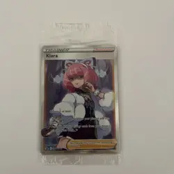Pokemon TCG Klara SWSH Black Star Promo SWSH302 Holo Full Art SEALED PROMO Card - Image 1