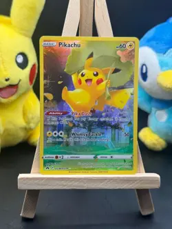 Pikachu GG30/GG70 Crown Zenith Galarian Gallery Holo Rare Pokemon Card NM - Image 1
