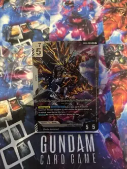 Unicorn Gundam 02 Banshee Norn Destroy Mode GD04-065 LR NM Gundam Card Game - Image 1