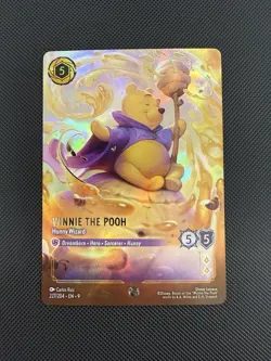Disney Lorcana Fabled Winnie the Pooh Hunny Wizard Enchanted Card 227/204 - Image 1