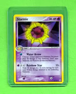 2004 Pokemon EX Hidden Legends Starmie Holo 49/101 A1 - Image 1